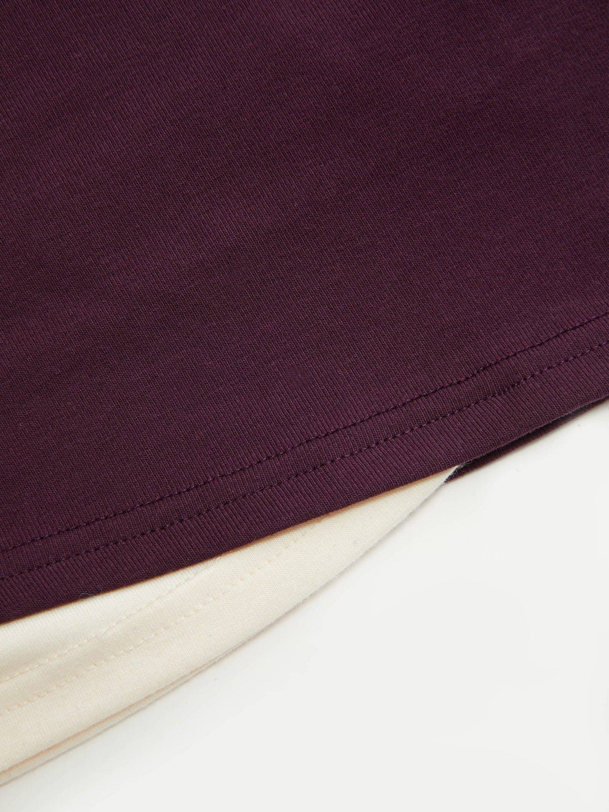 Ruched Women's V-Neck Halter Neck Top Purple | HT67 - view 5