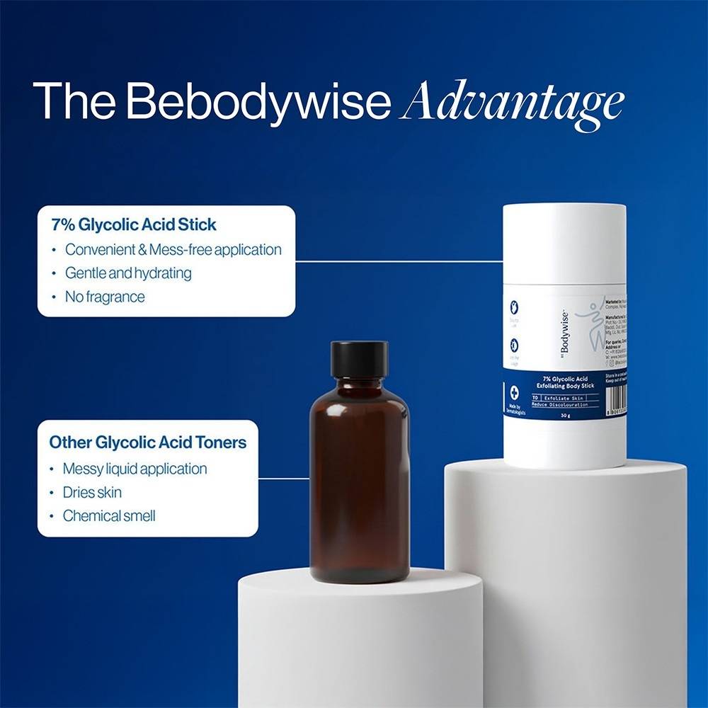 7% Glycolic Acid Stick Body Exfoliation For Smooth, Clear & Even Skin | BWS9 - view 7