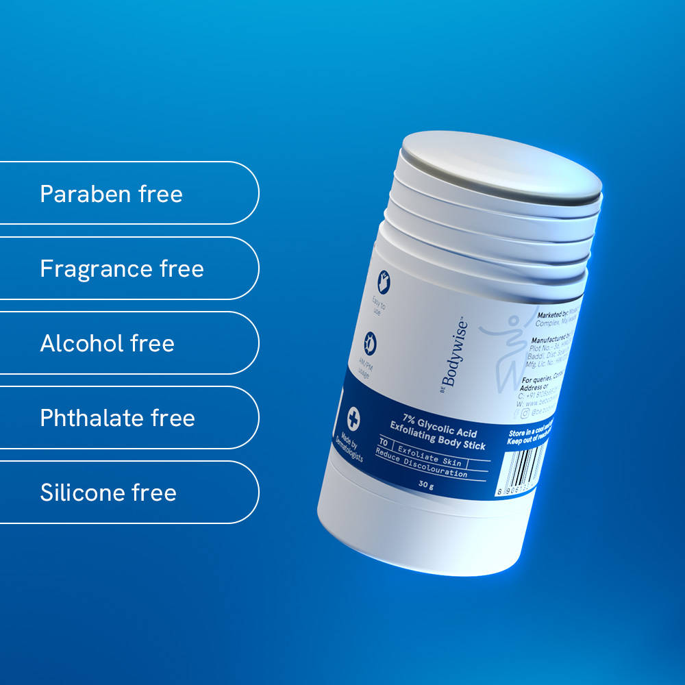 7% Glycolic Acid Stick Body Exfoliation For Smooth, Clear & Even Skin | BWS9 - view 8