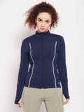 Solid Sporty Jacket Black | JK12 - view 7