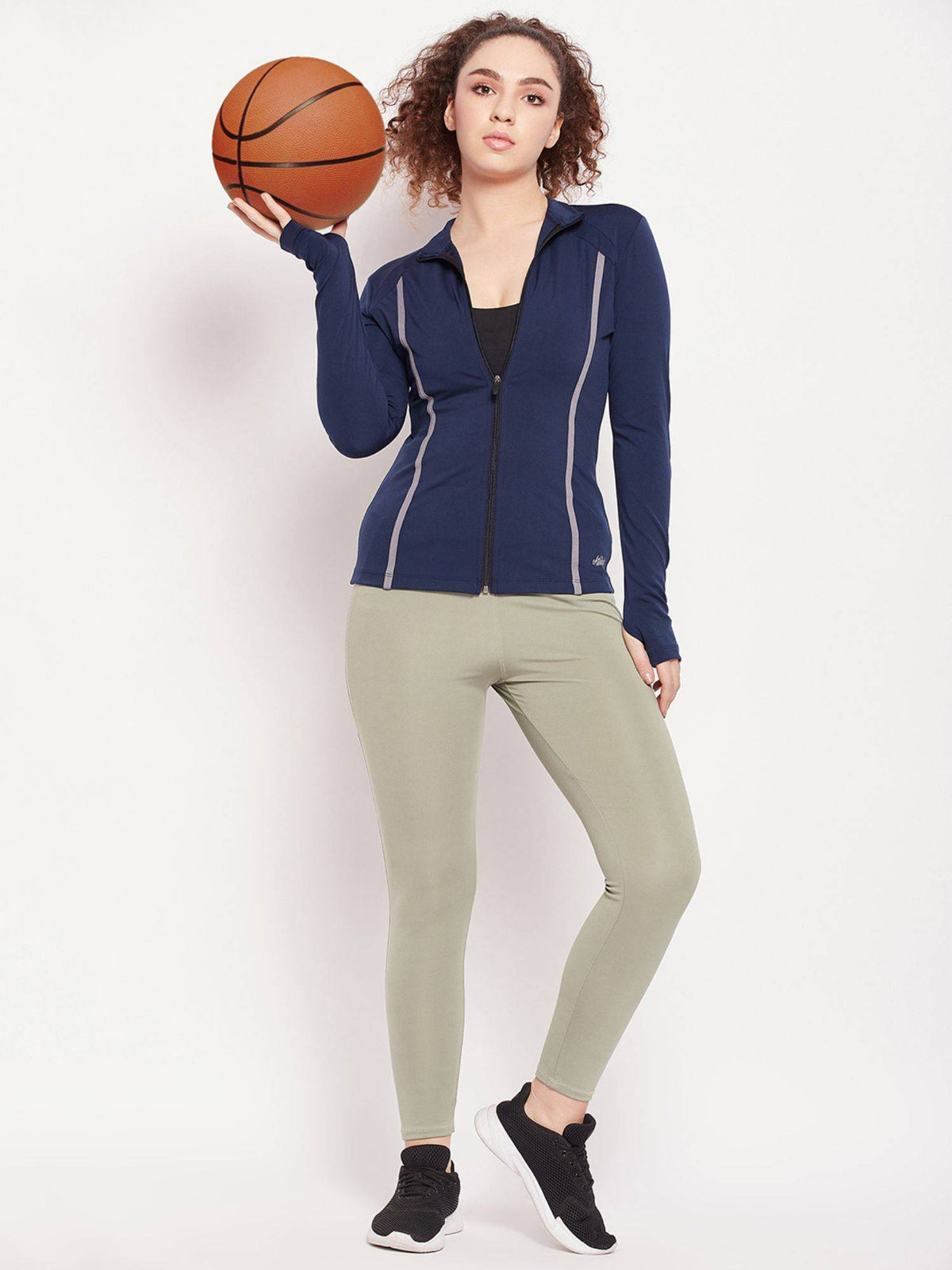 Solid Sporty Jacket Black | JK12 - view 8