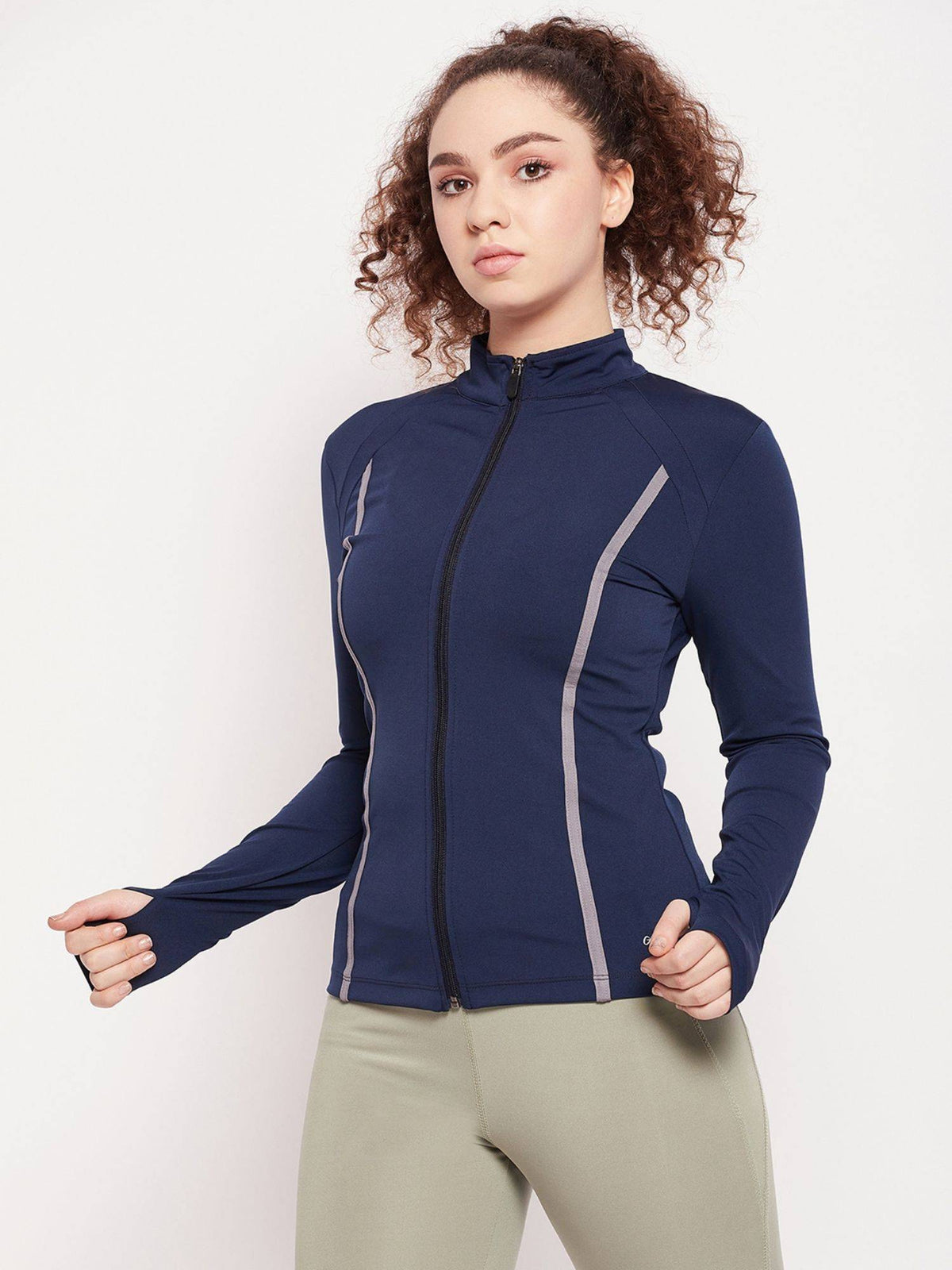 Solid Sporty Jacket Black | JK12 - view 9