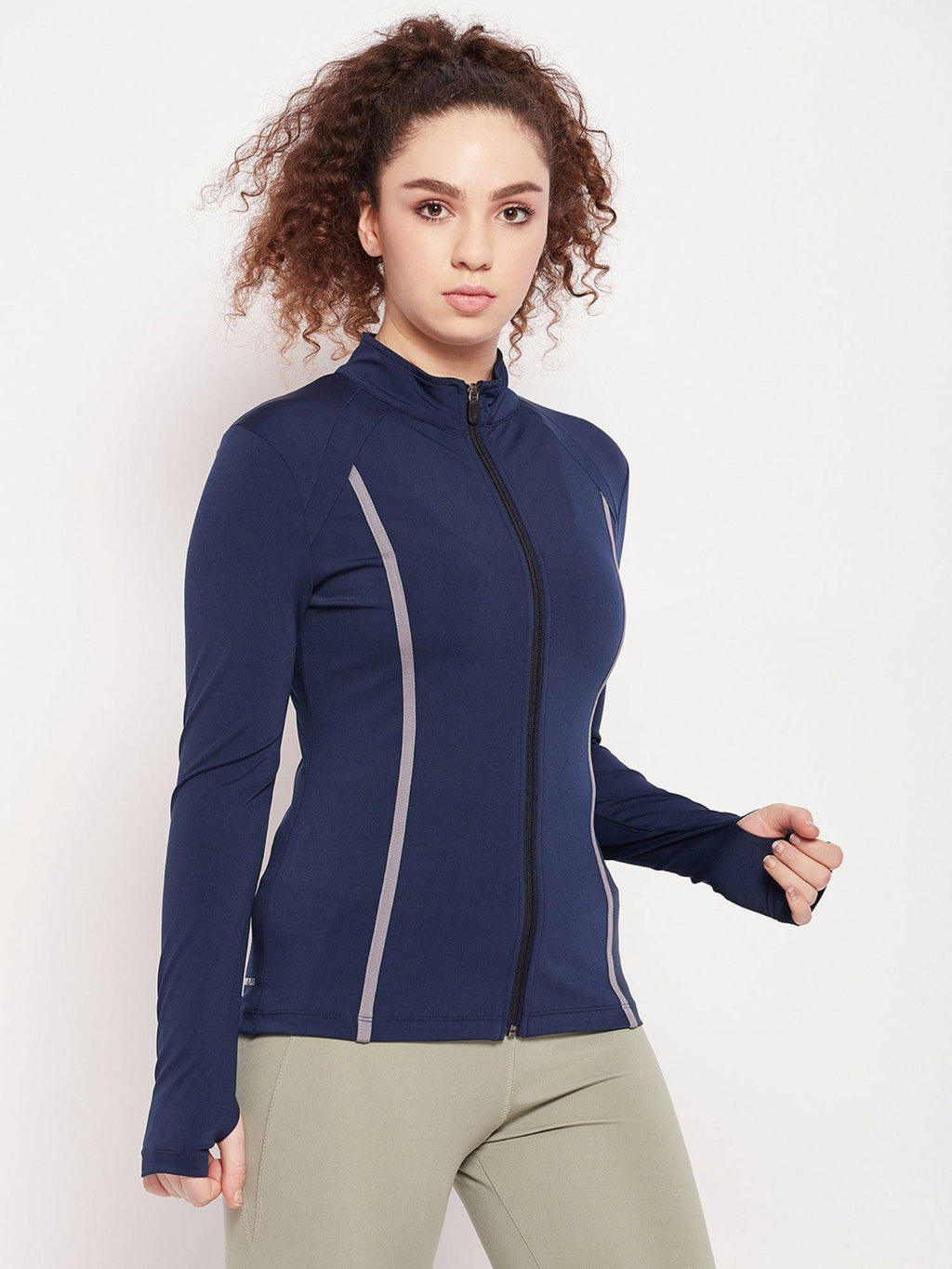Solid Sporty Jacket Black | JK12 - view 10