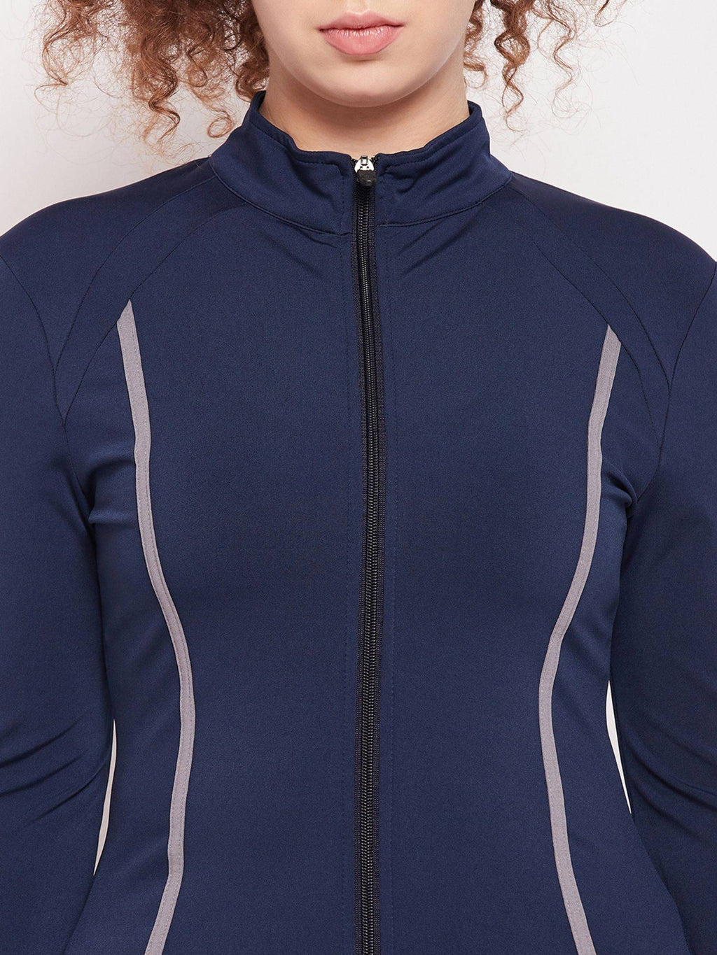 Solid Sporty Jacket Black | JK12 - view 12