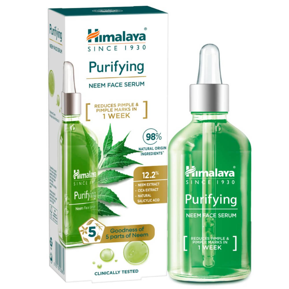Purifying Neem Face Serum 2% Natural Salicylic Acid + Cica + Neem Extract | Z8 - view 8