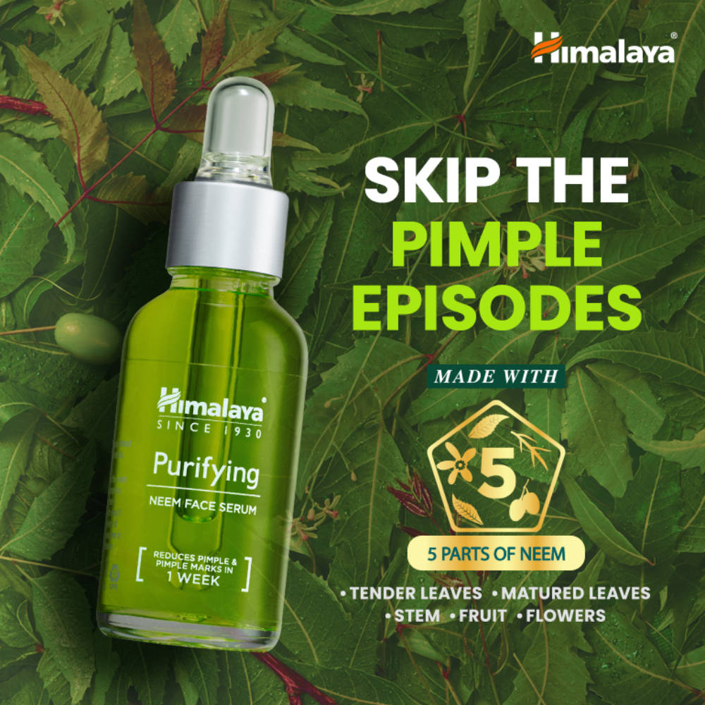 Purifying Neem Face Serum 2% Natural Salicylic Acid + Cica + Neem Extract | Z8 - view 4