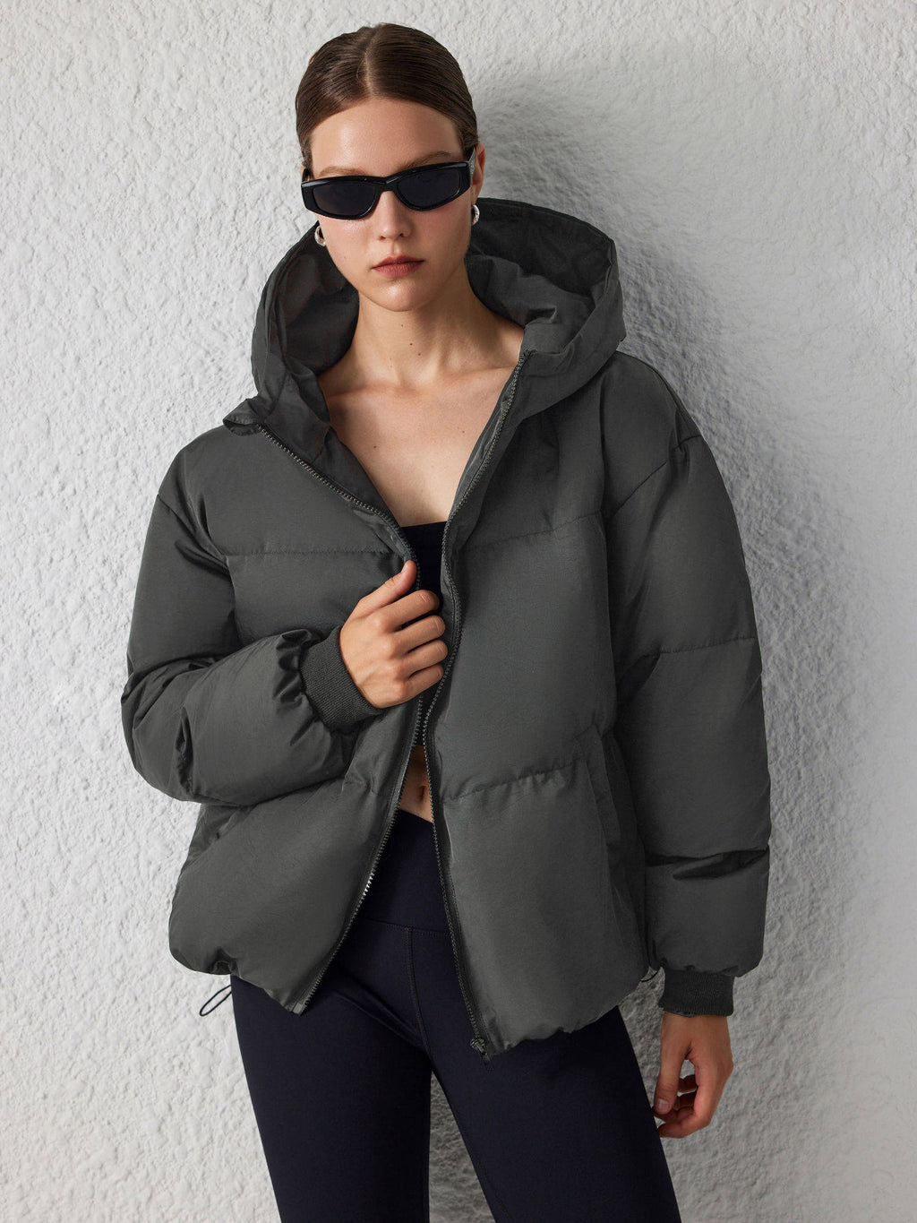 Hooded Puffer Jacket | JC78 - view 29
