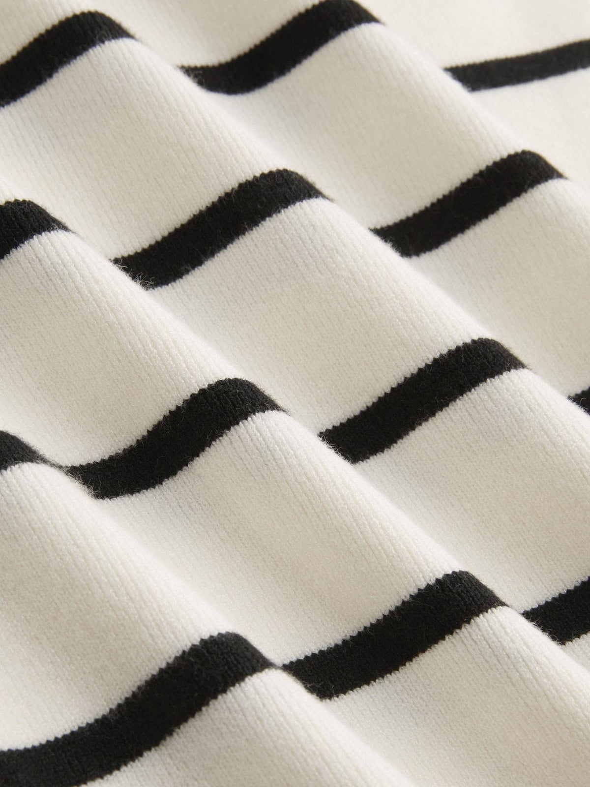 Knit Boat Neck Striped Button Split Vest | JC78 - view 6