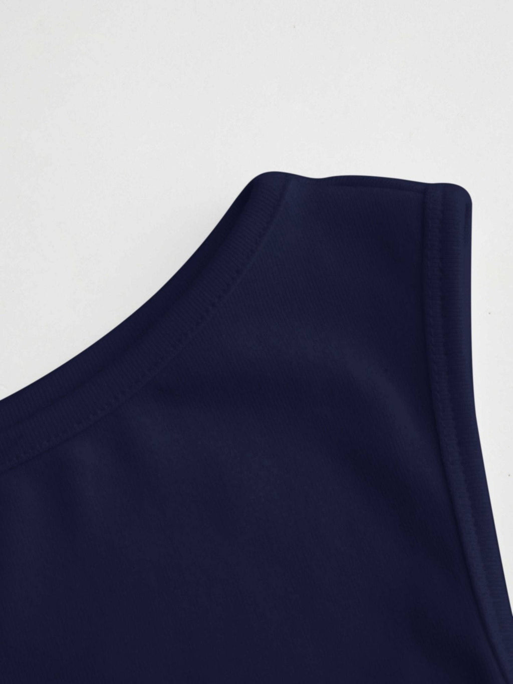 Boat Neck Ruched Solid Crop Tank Top | TT98 - view 7