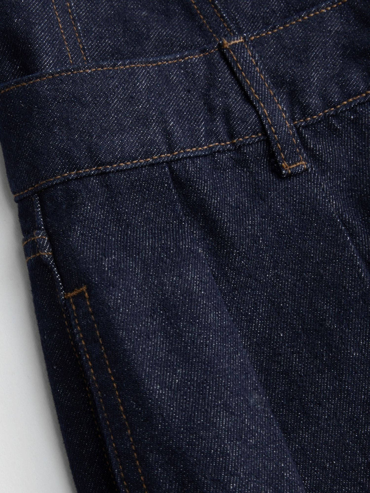 Double High Rise Solid Button Wide Leg Jeans | WL90 - view 13