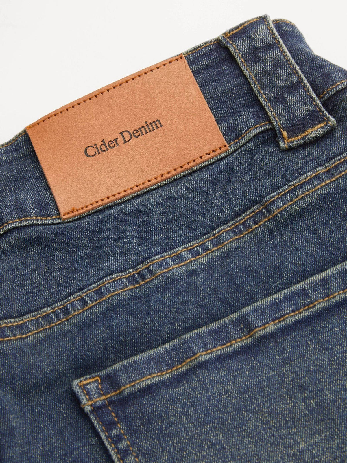 High Stretch Cider Denim Low Rise Solid Pocket Flared Jeans | BG78 - view 6