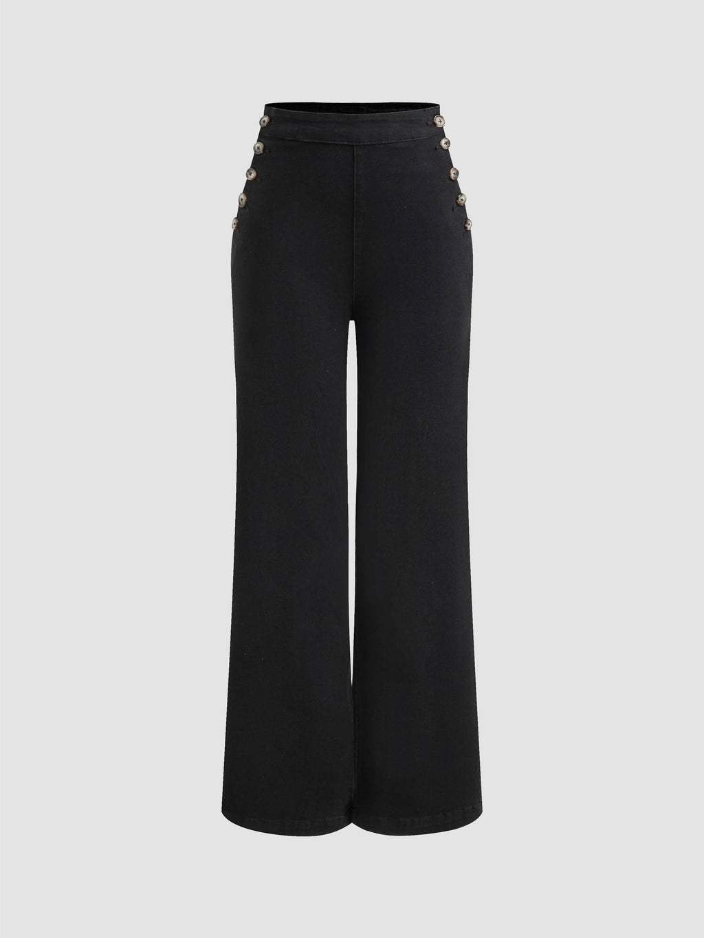 Stretch High Waist Wide Leg Jeans | WL90 - view 1