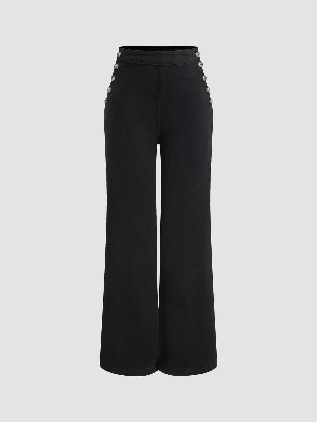 Stretch High Waist Wide Leg Jeans | WL90 - view 1
