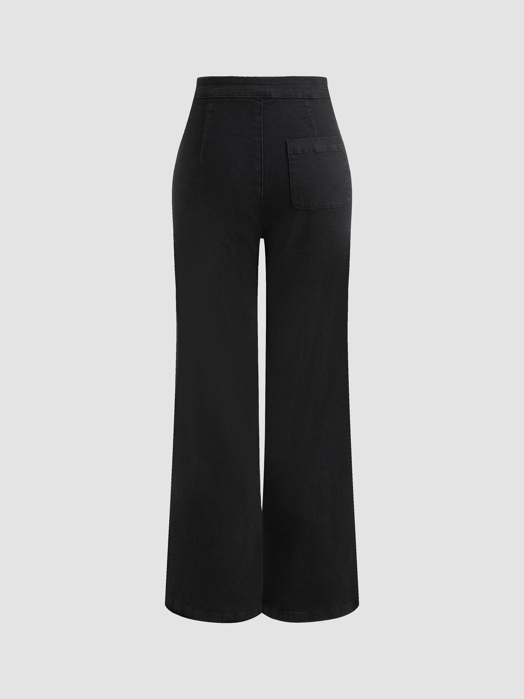 Stretch High Waist Wide Leg Jeans | WL90 - view 2