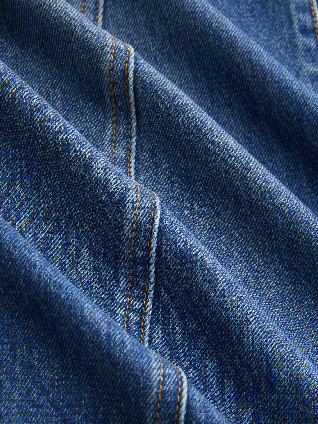 Denim Low Rise Wide Leg Jeans | RF89 - view 5