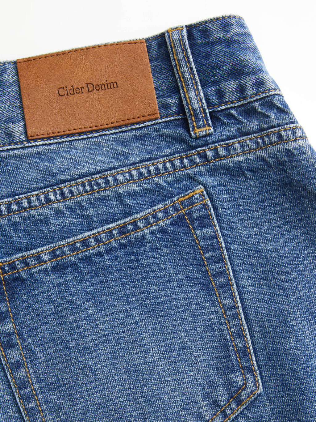 Denim Low Rise Wide Leg Jeans | RF89 - view 6