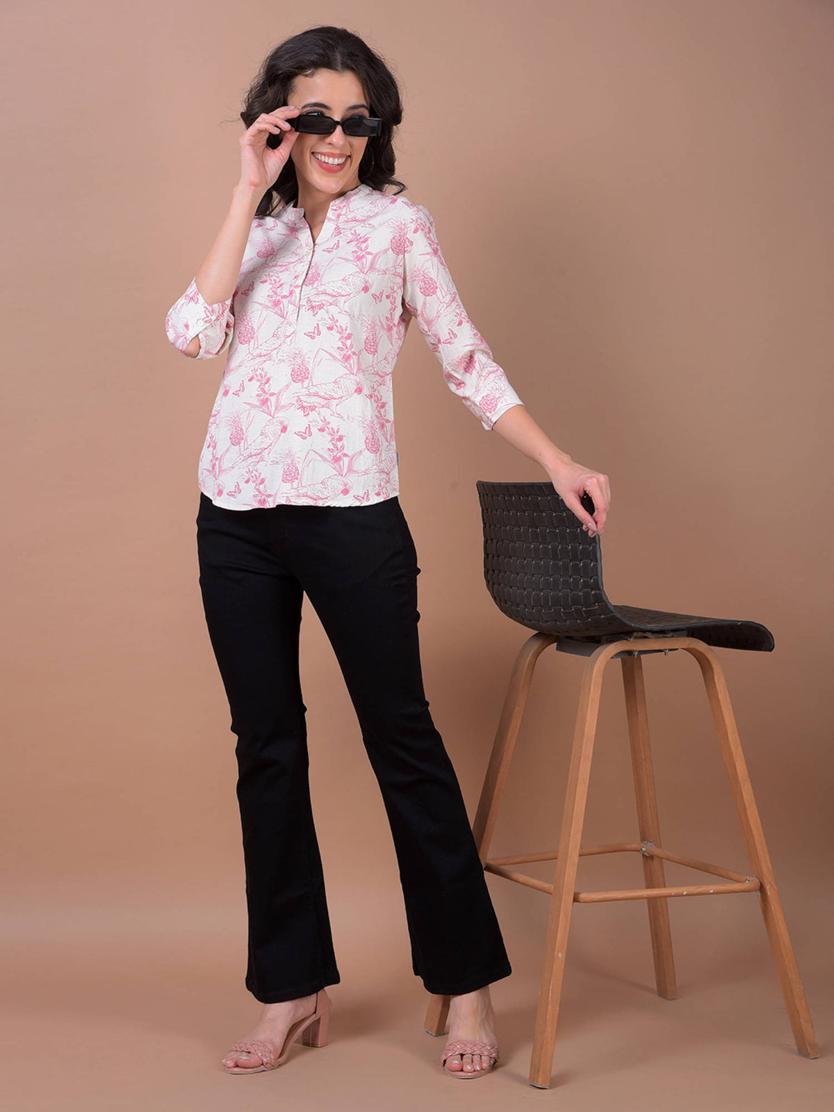Womens Black Boot Cut Jeans | BT10 - view 3