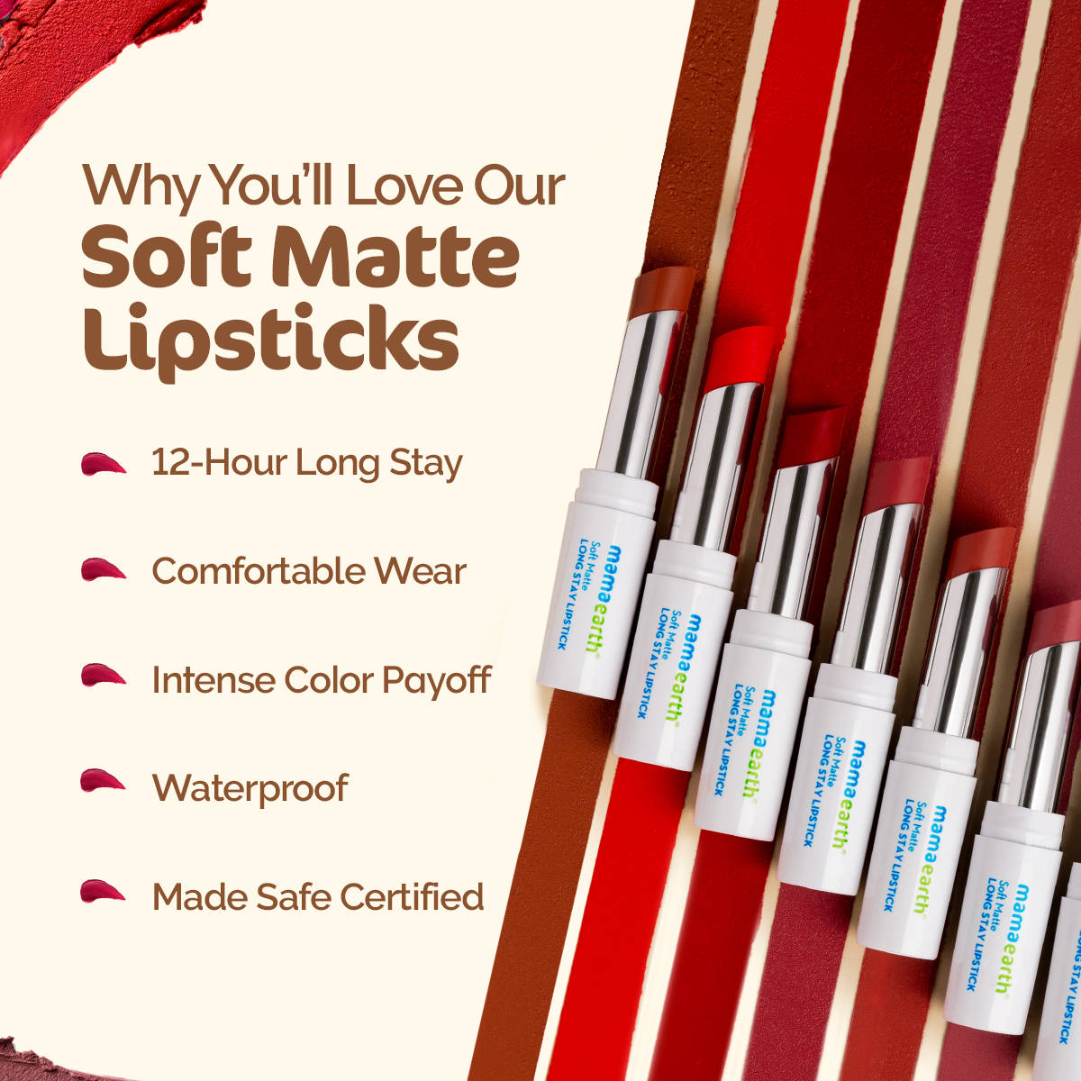 Soft Matte Long Stay Lipsticks | L12 - view 2