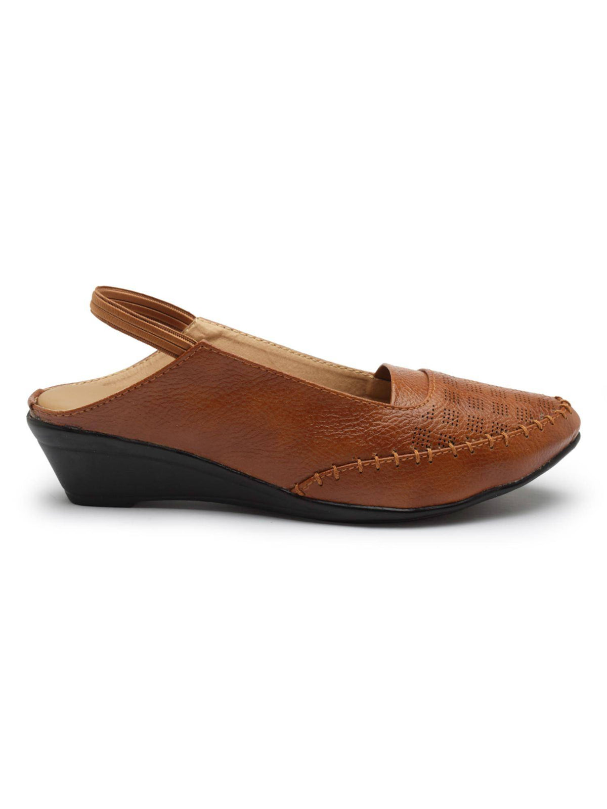 Women Maroon Stylish Wedges Heels | H78 - view 13