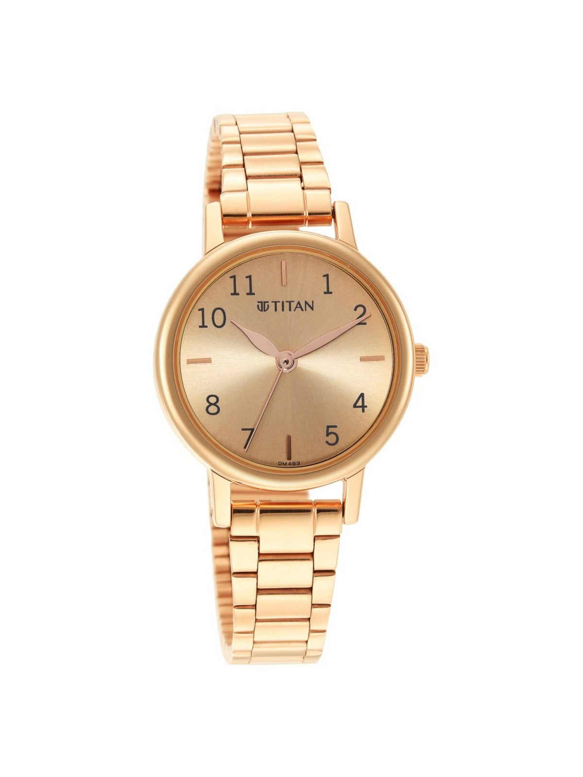 2678WM01 Rose Gold Dial Analog Watch for Women | W92 - view 1