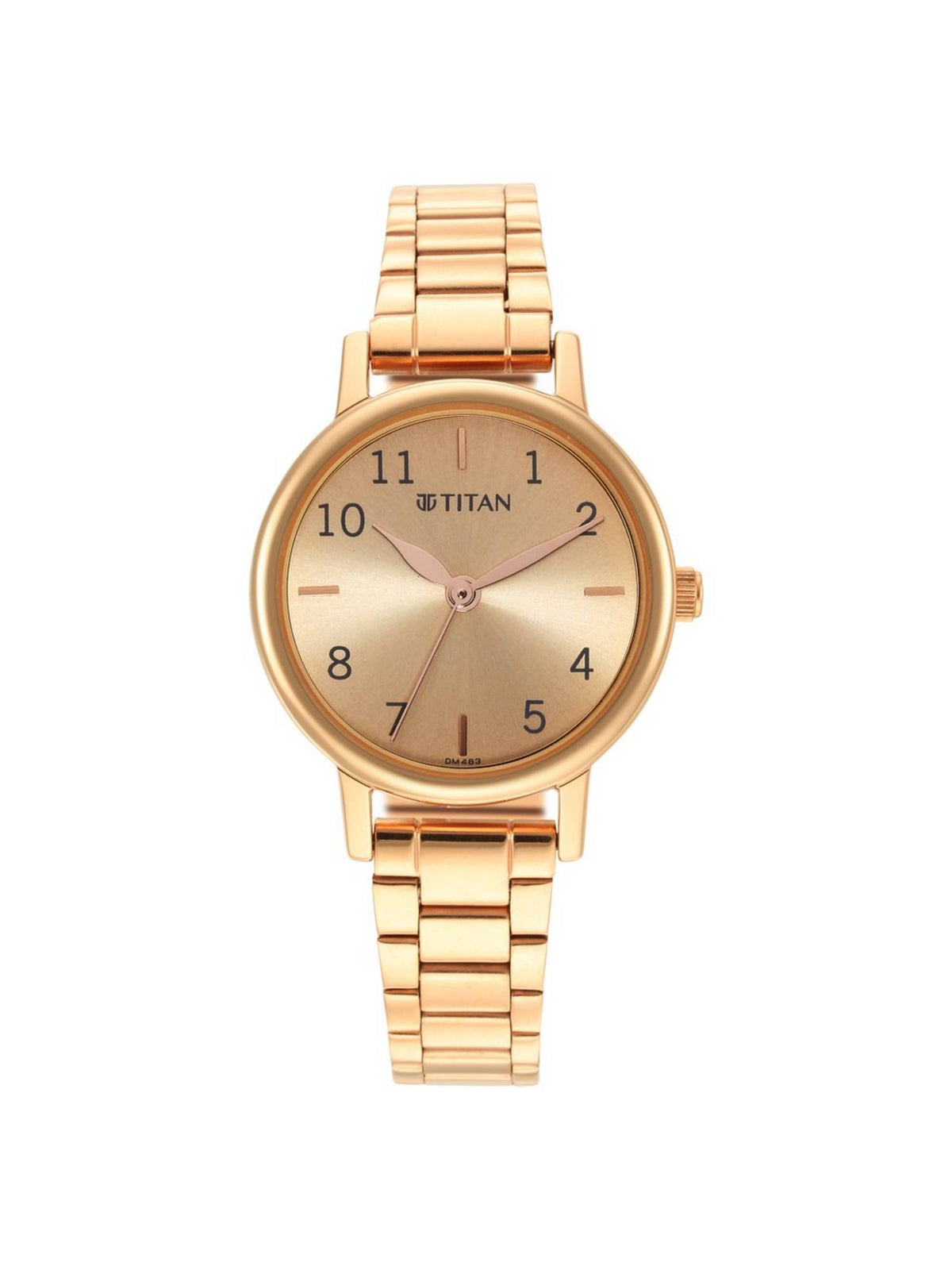 2678WM01 Rose Gold Dial Analog Watch for Women | W92 - view 2