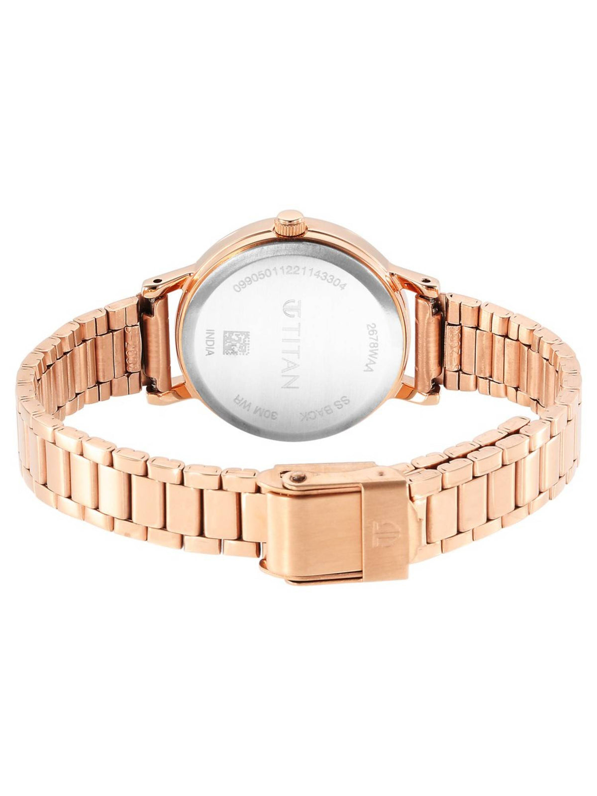 2678WM01 Rose Gold Dial Analog Watch for Women | W92 - view 5