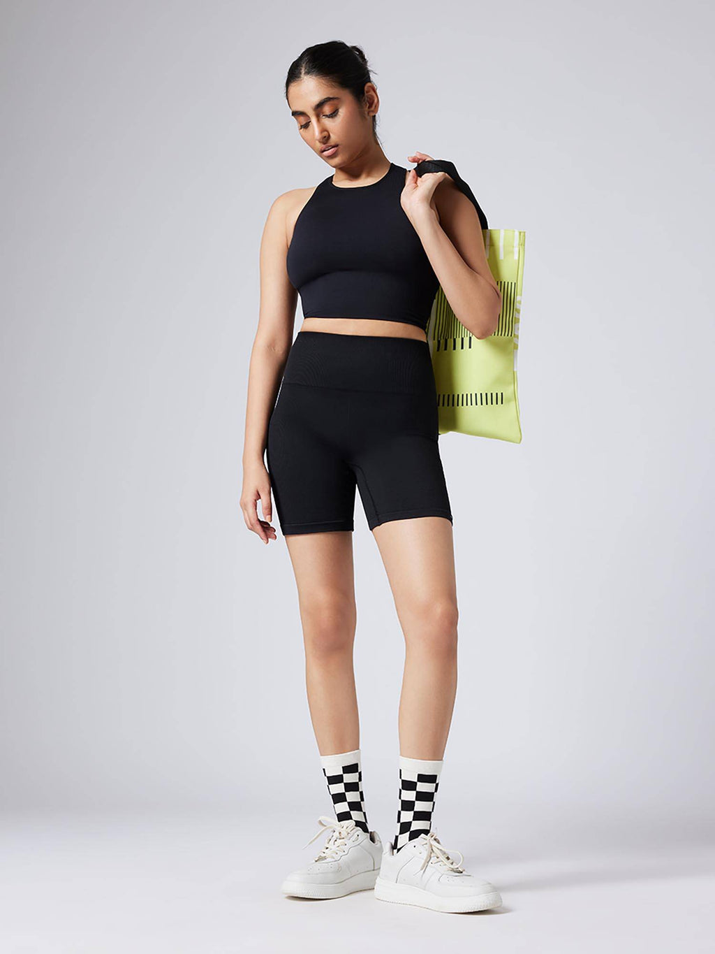 Black Flexrib Bike Shorts - view 4