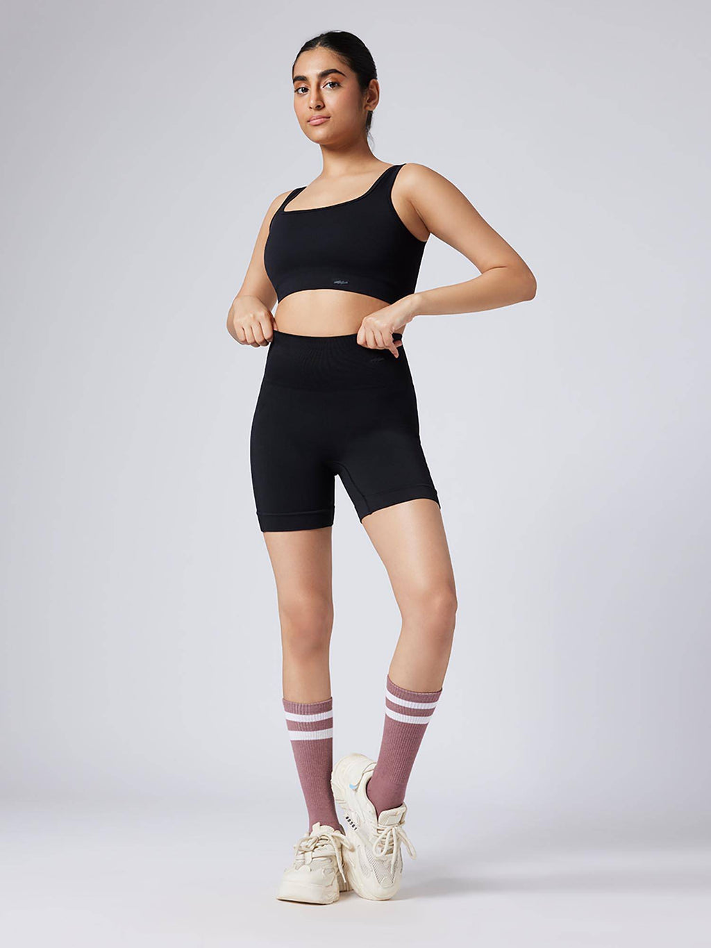 Black Freedom Bike Shorts - view 4