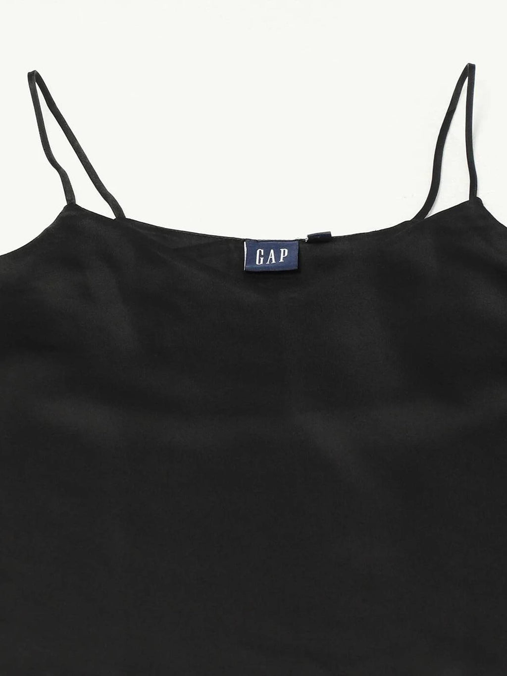 Women's Black V-Neck Shoulder-Straps Cami Top | TT98 - view 4