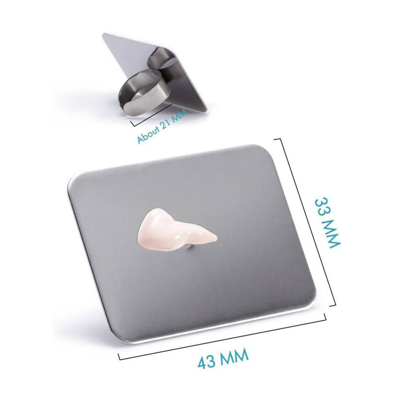 Mixing Palette for Make up and Nail Art (Colour/ Shape May Vary ) | T32 - view 3