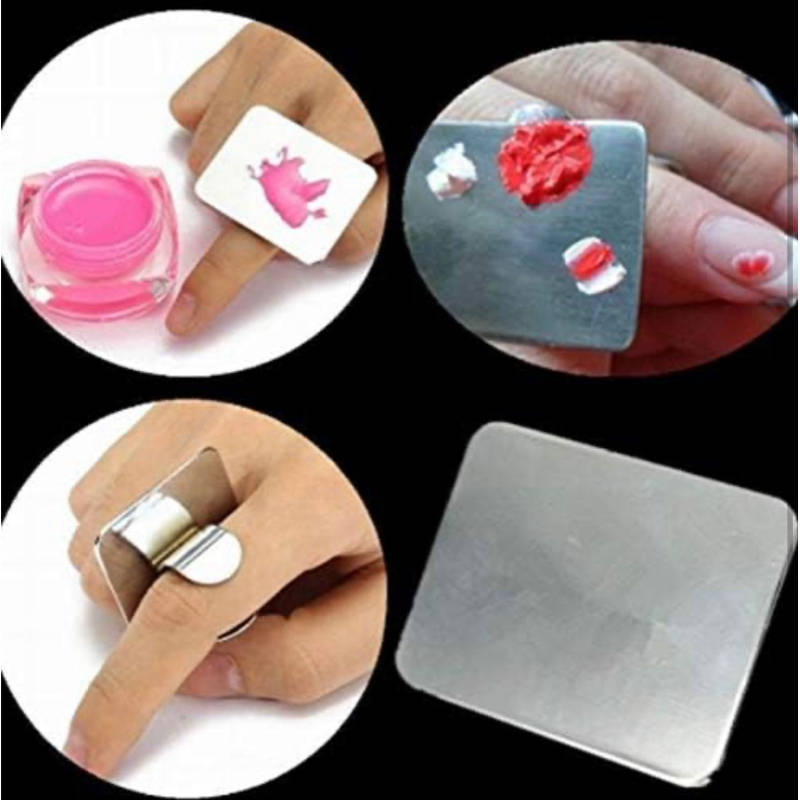Mixing Palette for Make up and Nail Art (Colour/ Shape May Vary ) | T32 - view 5