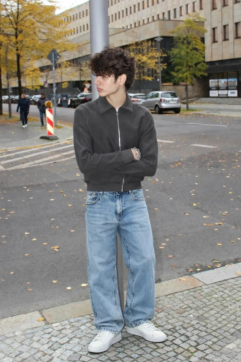 Oh So Vintage Men Baggy Jeans