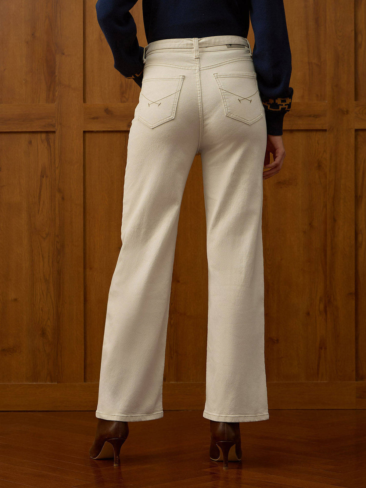 High Rise Wide Leg Jeans | WL90 - view 5