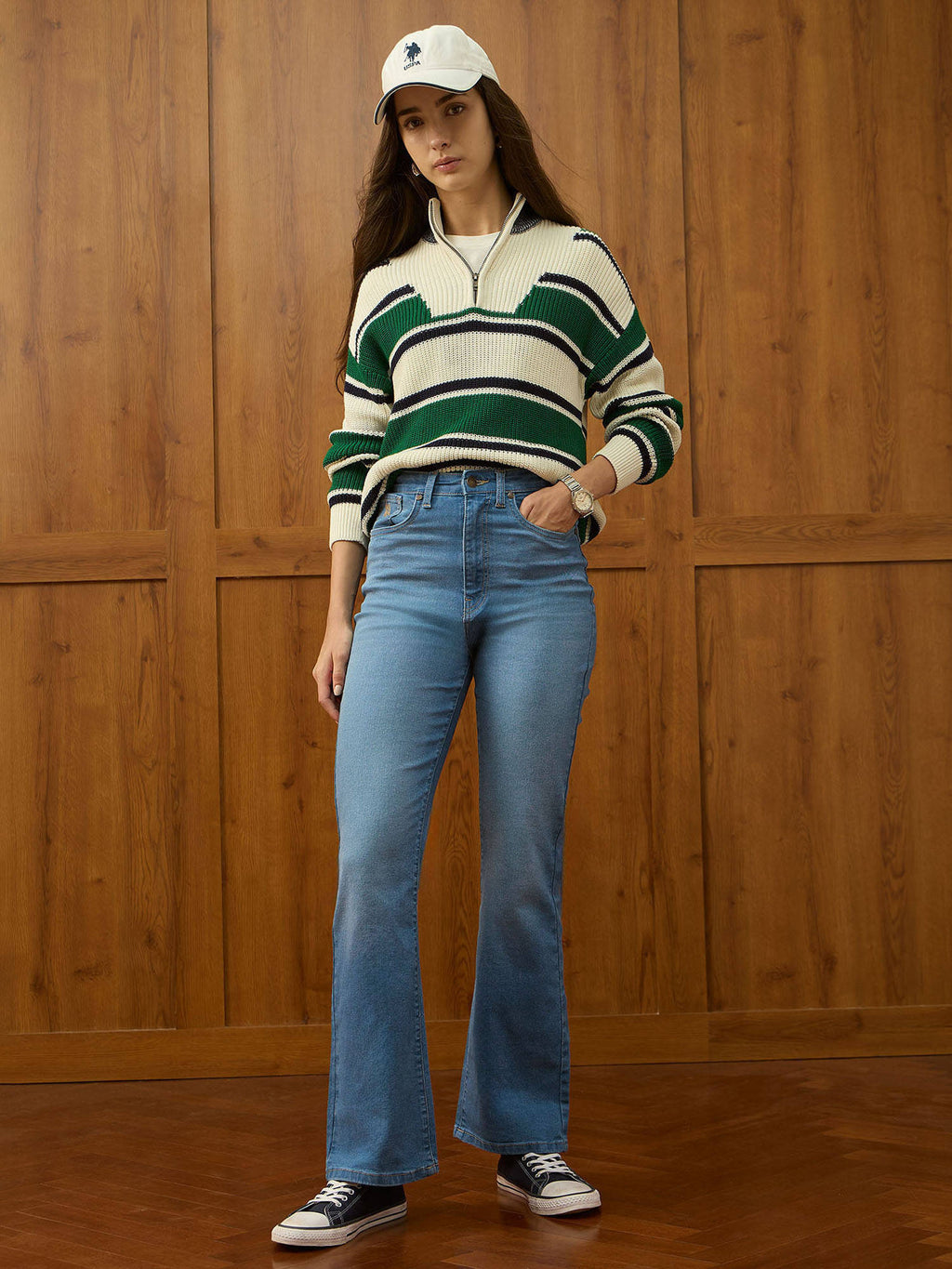 Ultra High Rise Boot Cut Jeans | BT10 - view 3