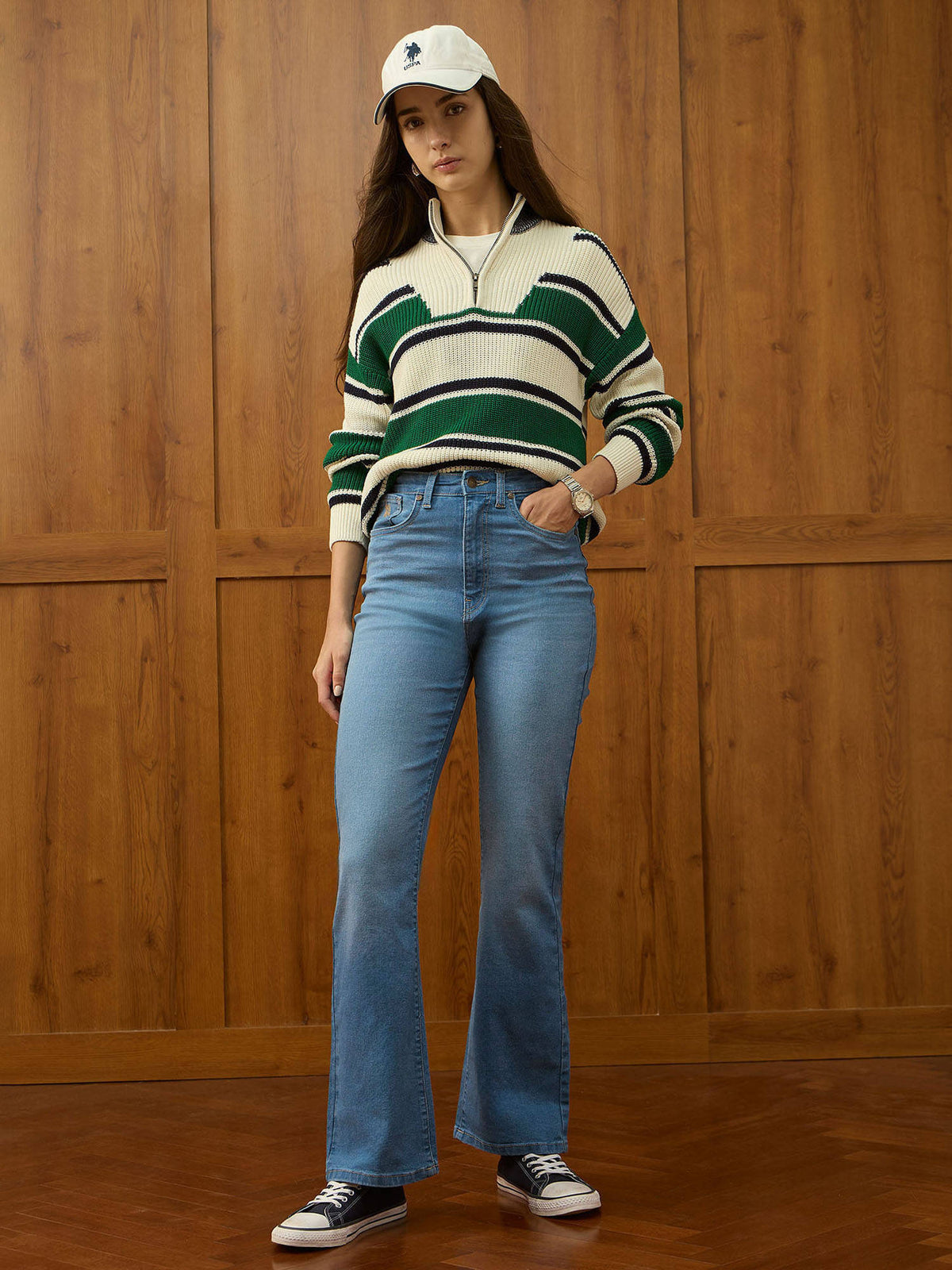 Ultra High Rise Boot Cut Jeans | BT10 - view 3