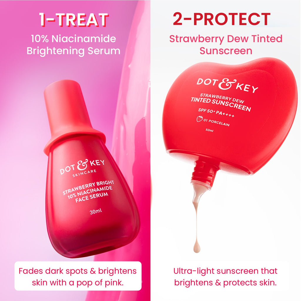 Strawberry + Niacinamide Bright Skin Duo
