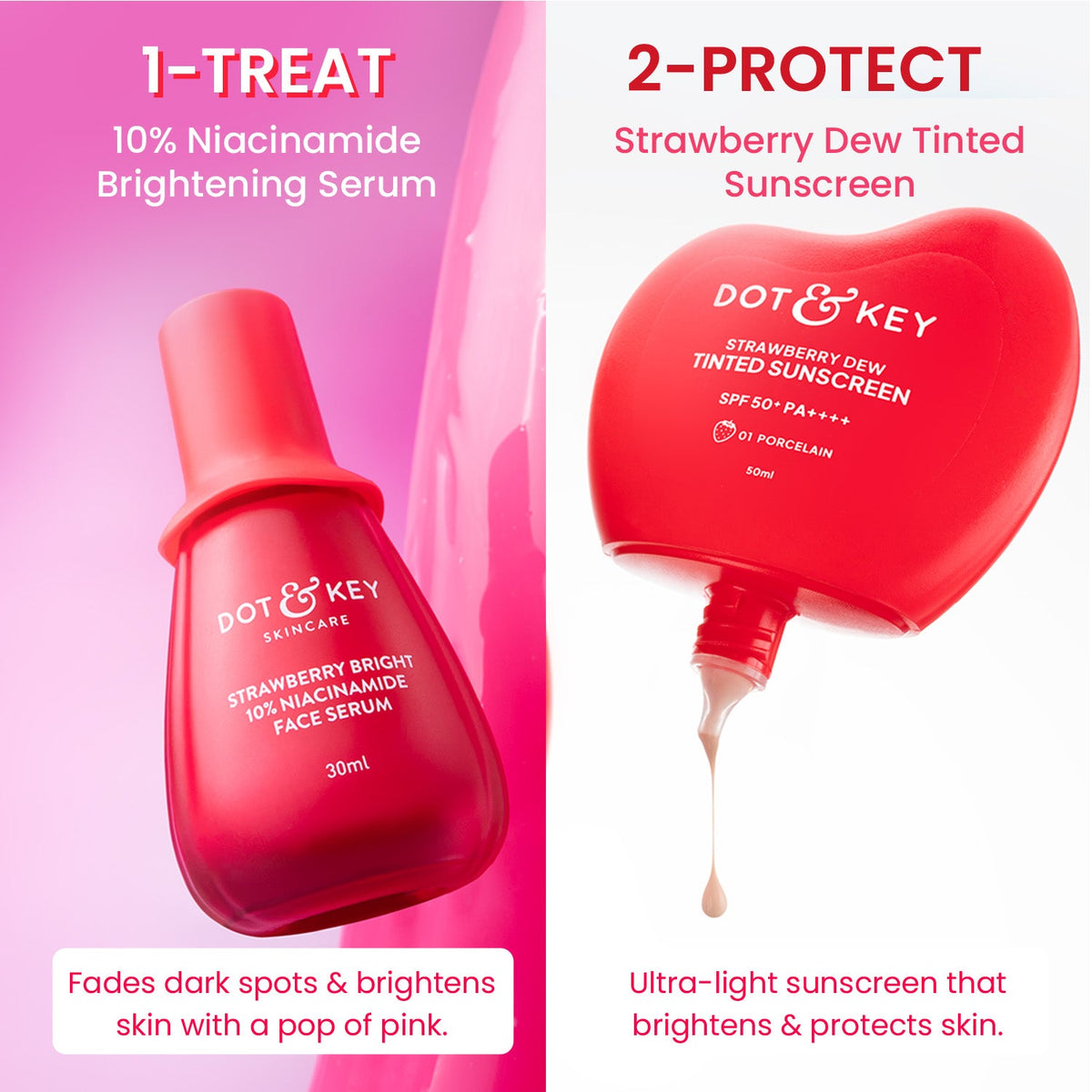 Strawberry + Niacinamide Bright Skin Duo