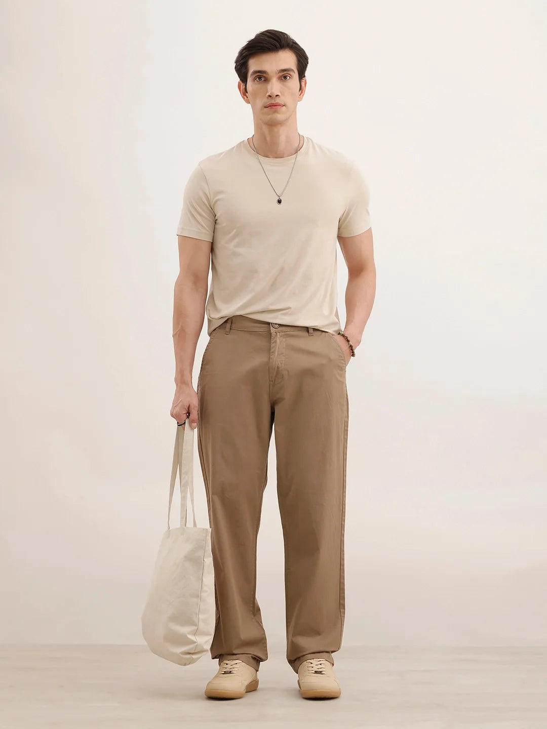 Anti Fit Classic Trouser | Khaki