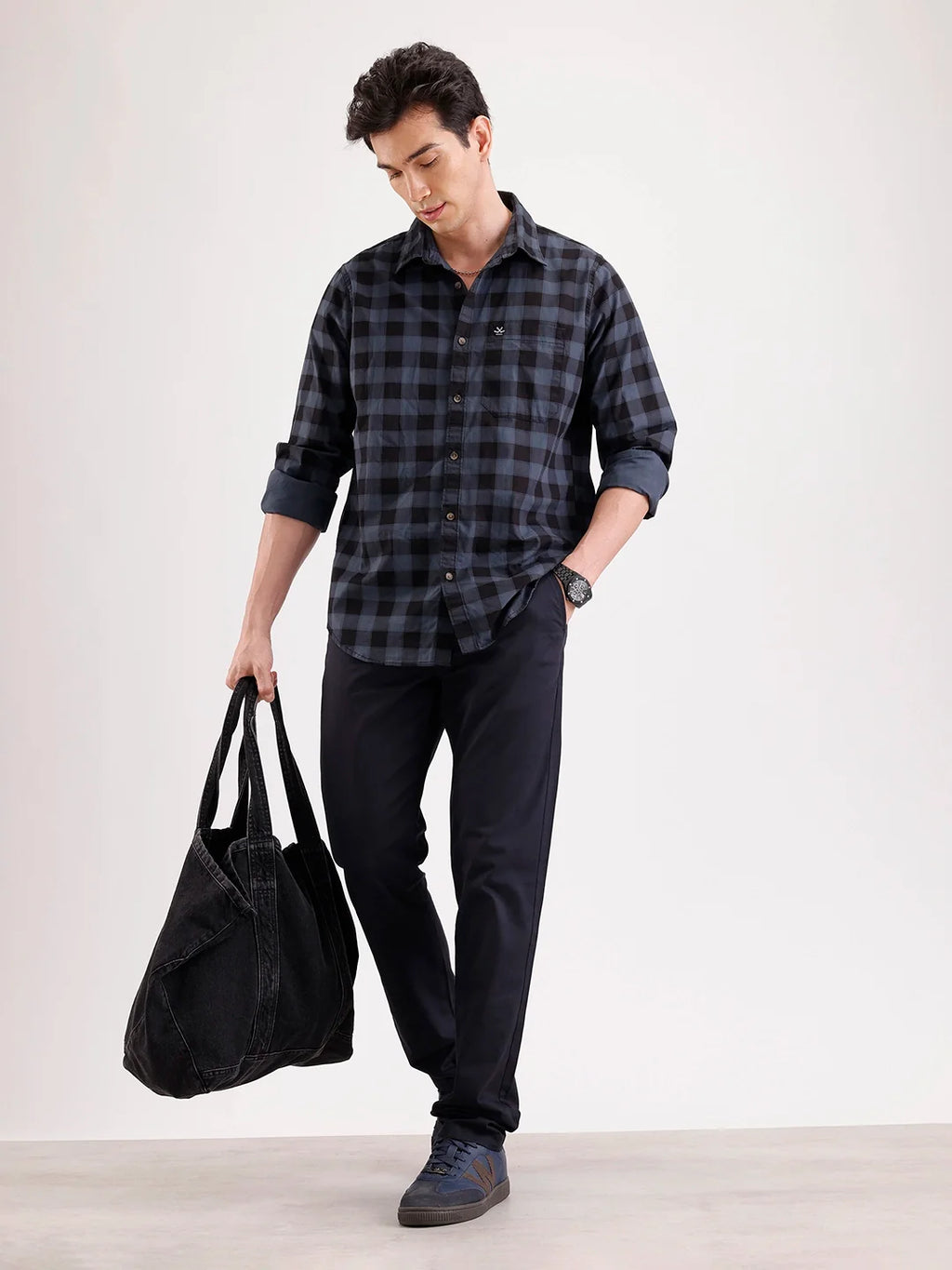 Classic Slim Fit Trouser | Black