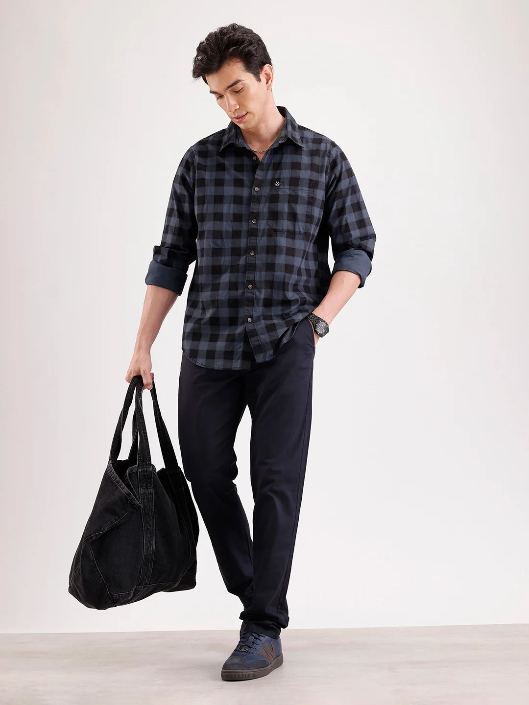 Classic Slim Fit Trouser | Black