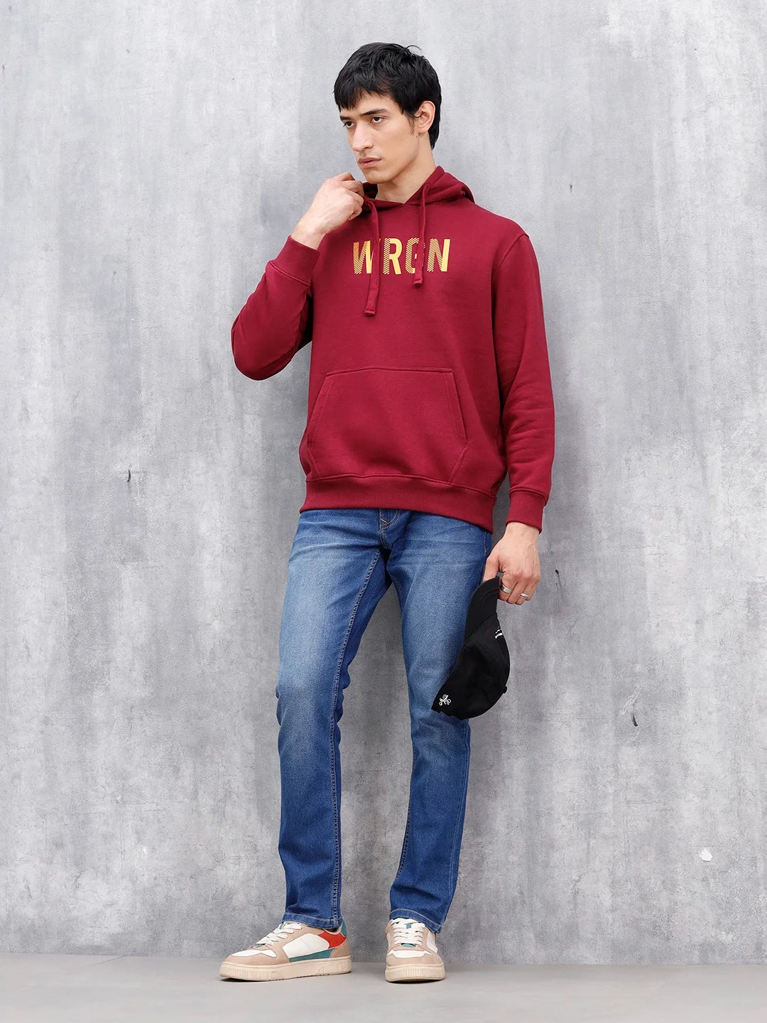 Men's Casual Slim Fit Jeans | Med Stone