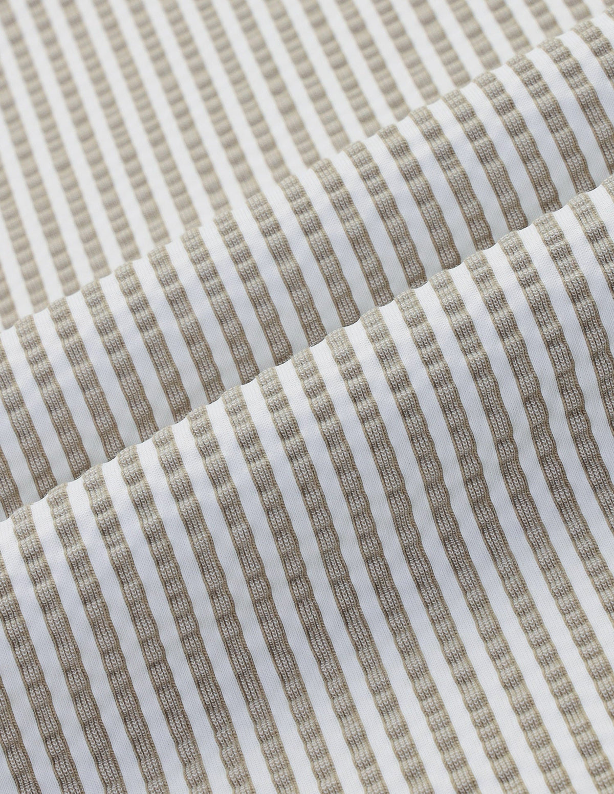 Vertical Striped Relaxed Fit Polo Shirt USP0