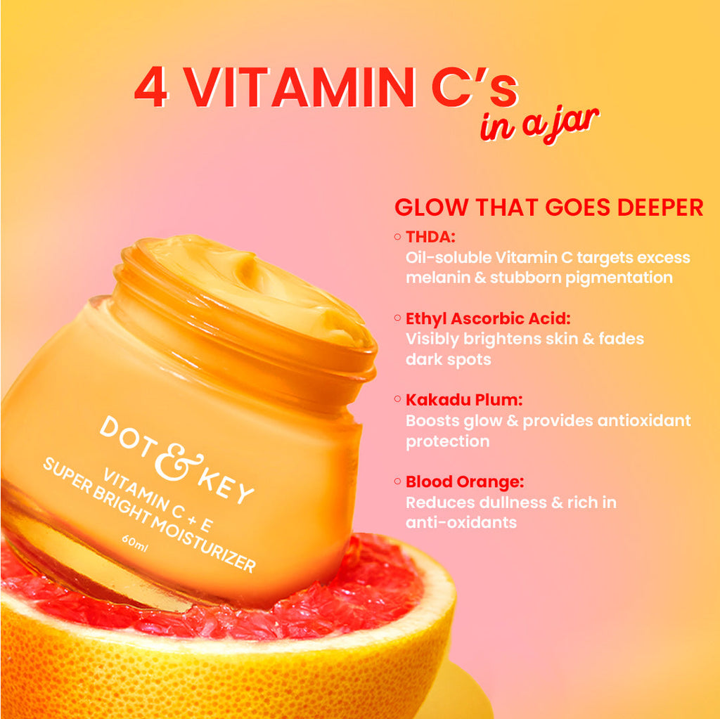 Vitamin C + E Super Bright Gel Moisturizer for Face