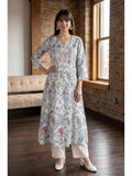 Off White Pure Cotton Kurta | KDG - view 1
