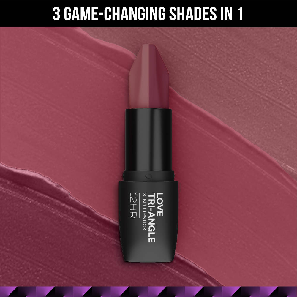9to9 Love Tri-Angle 3 in 1 Lipstick | L12 - view 2