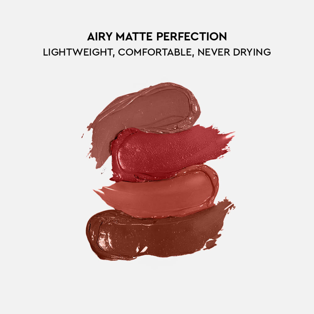 Four Play Non-Stop Airy Matte Liquid Lipstick | L12 - view 3