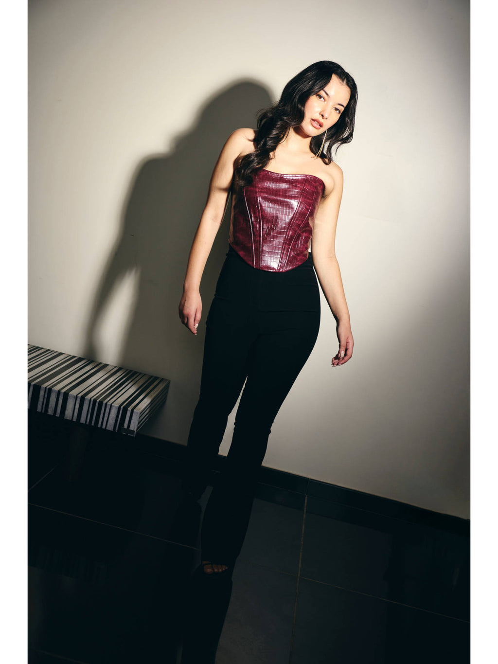 Women Wine Bulletproof Top | TT90 - view 5