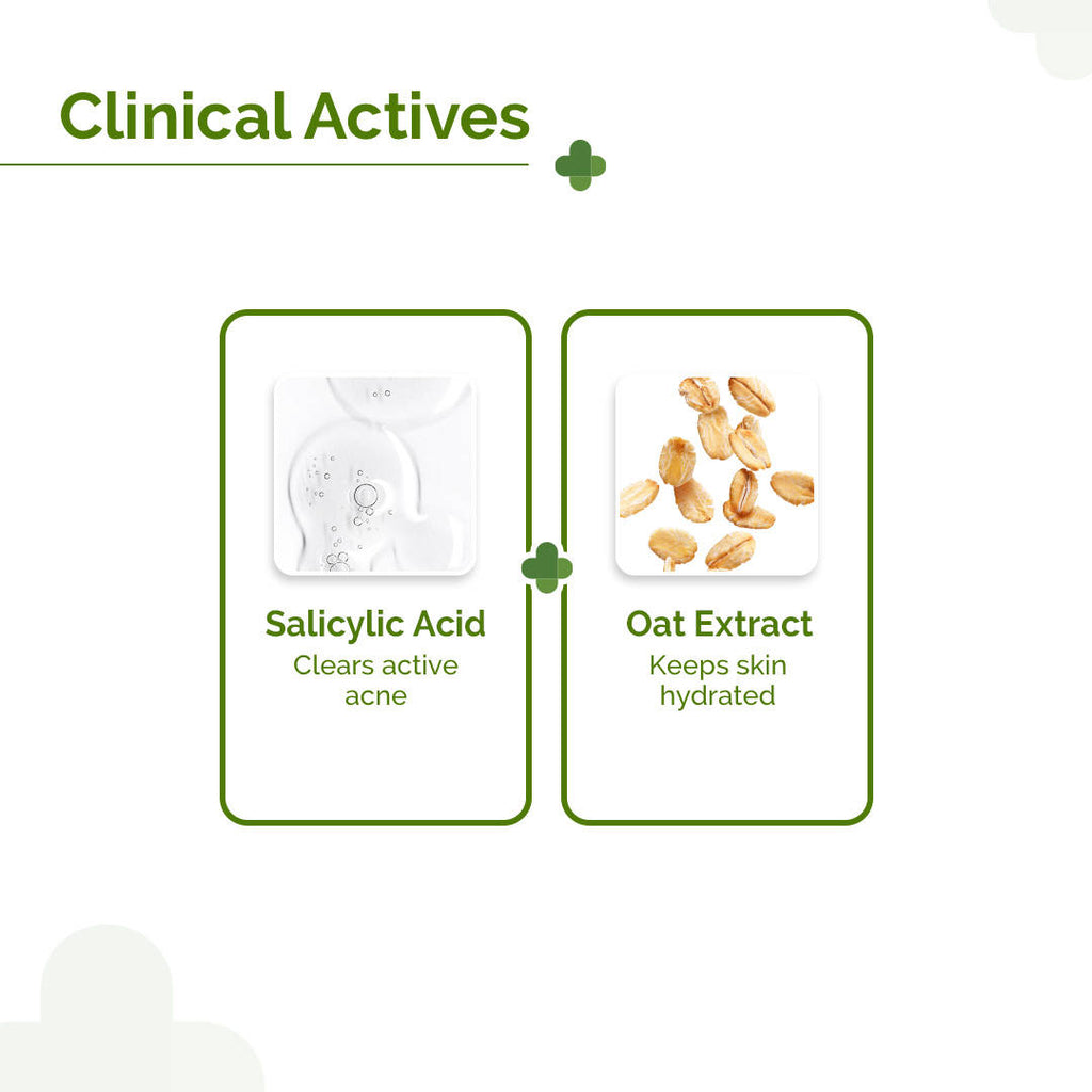 1% Salicylic Acid Oil-free Moisturizer for Face With Oat Extract For Active Acne | FC3 - view 3