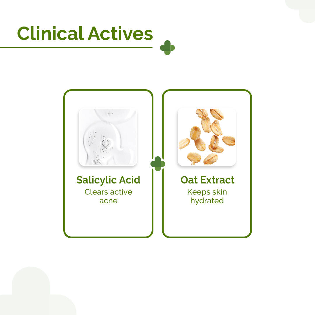 1% Salicylic Acid Oil-free Moisturizer for Face With Oat Extract For Active Acne | FC3 - view 3
