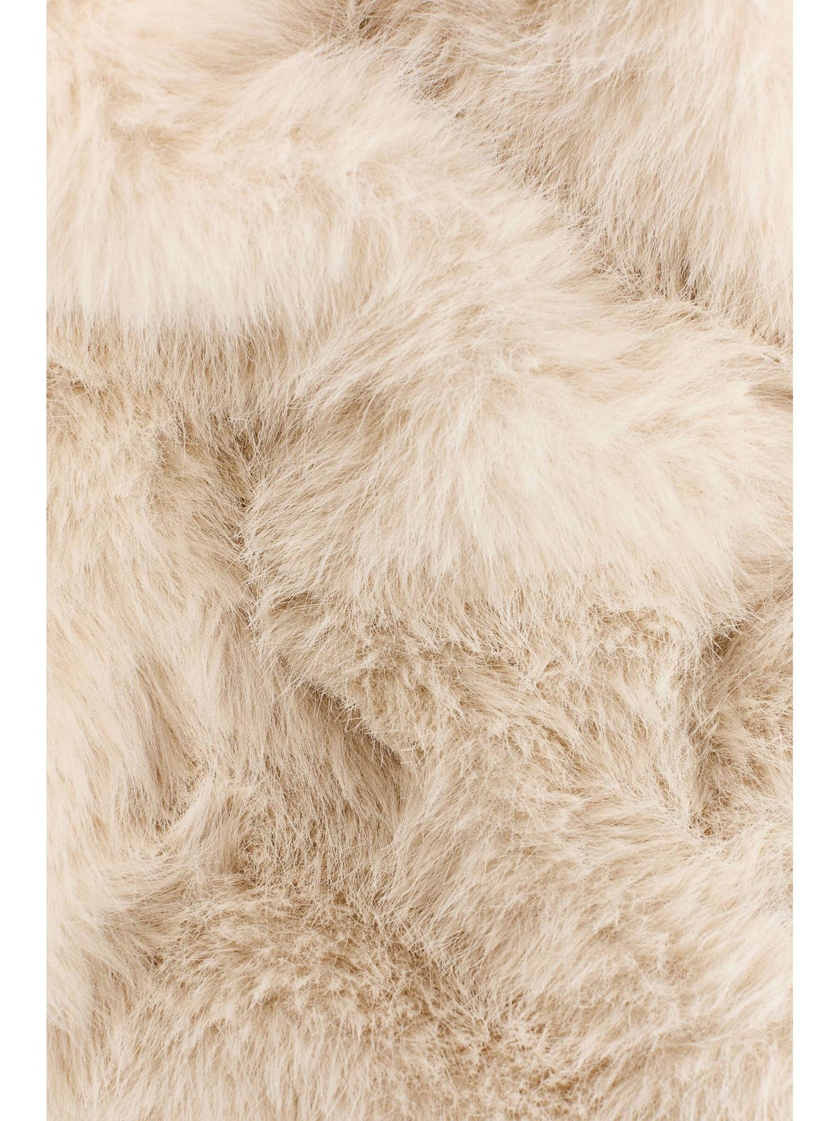 Women Brown Fluffy Funnel-Collar Jacket | JC78 - view 4